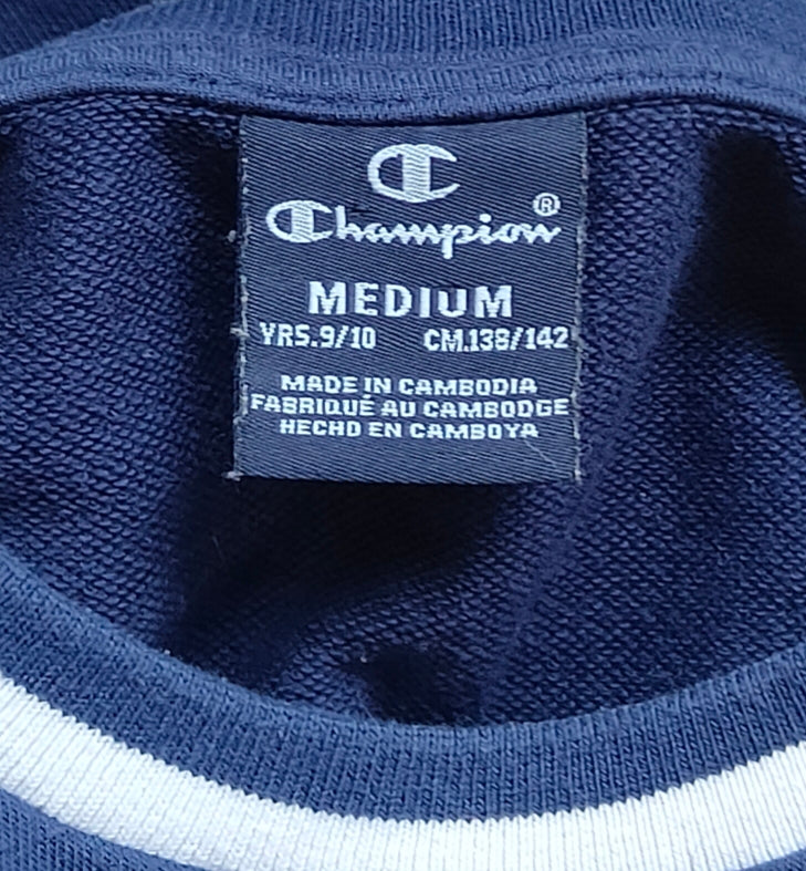 Champion 1919 Heritage Crewneck — Kids' Medium (9–10 yrs)