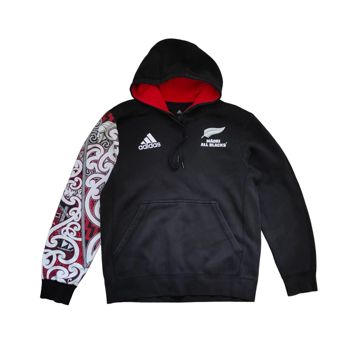 Adidas Māori All Blacks Hoodie – Size L