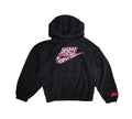 Pre-Owned Nike Girls Leopard Print Hoodie – Size 6-7Y