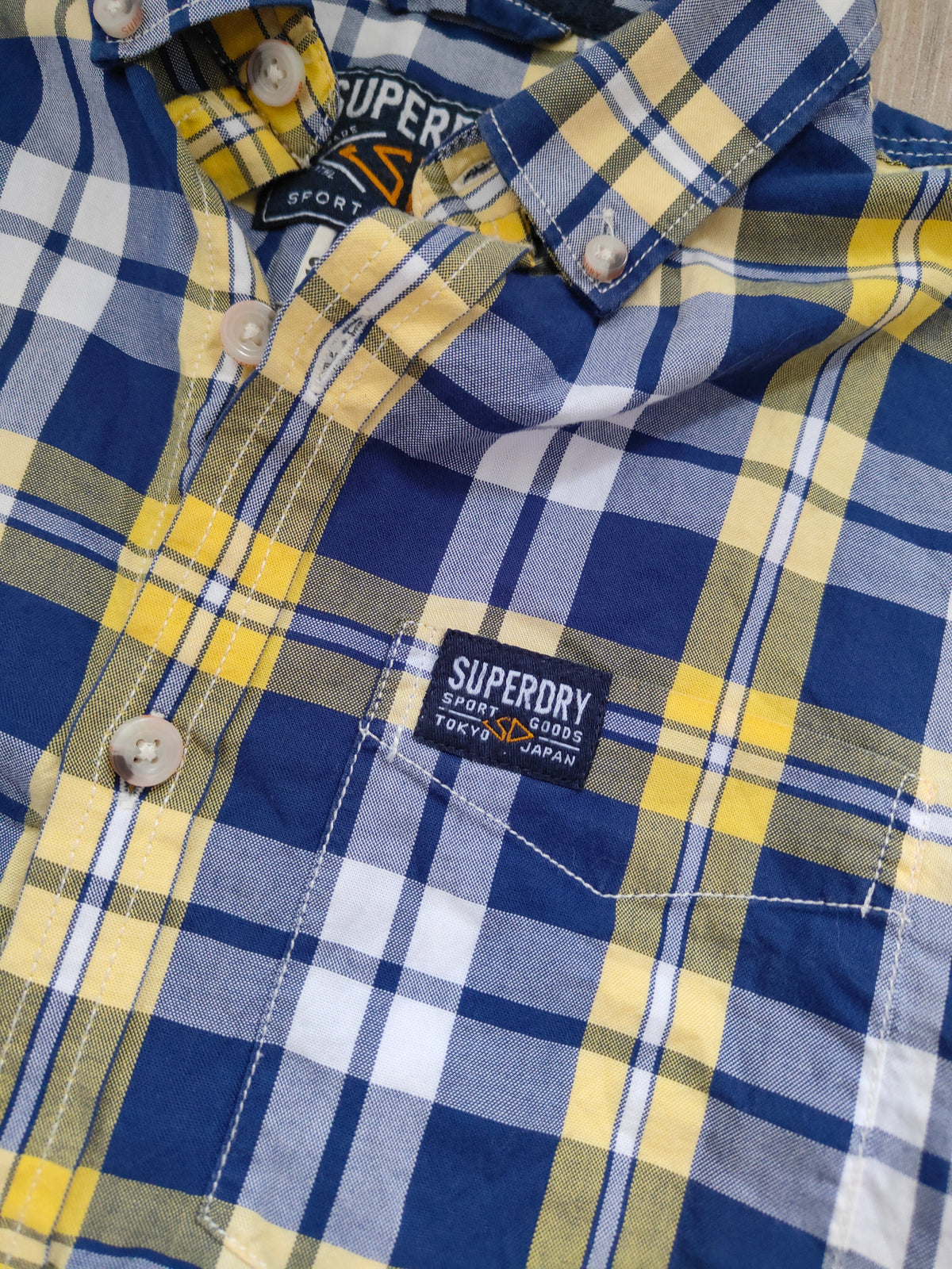 Superdry The Princeton Oxford Shirt — Check | Men's Small