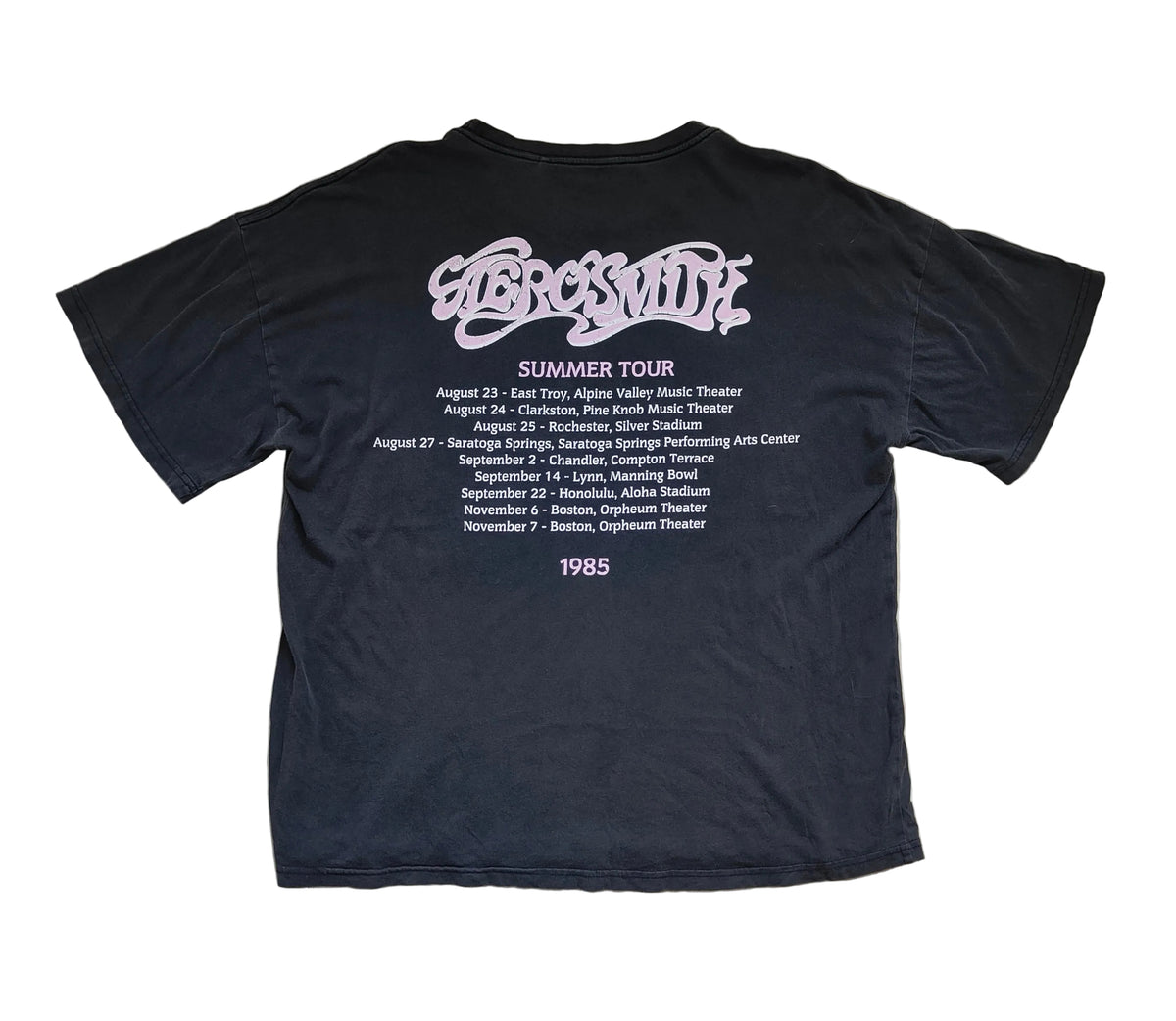 Aerosmith Summer Tour 1985 Tee – XL