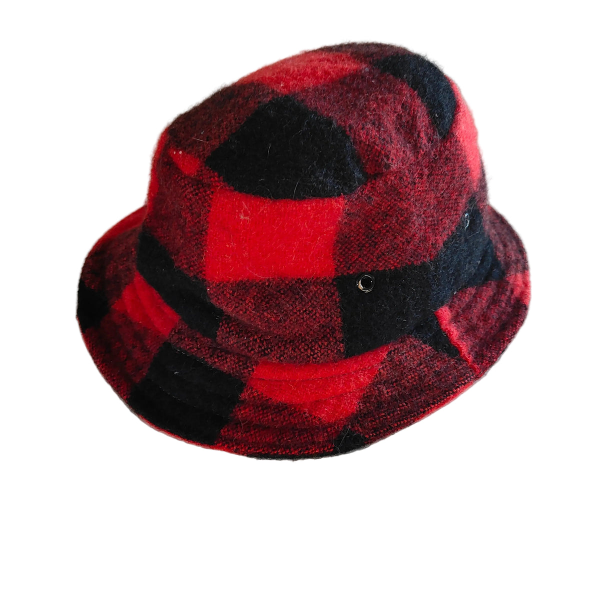 Hills Hats Wellington NZ — Vintage Buffalo Check Wool Bucket Hat
