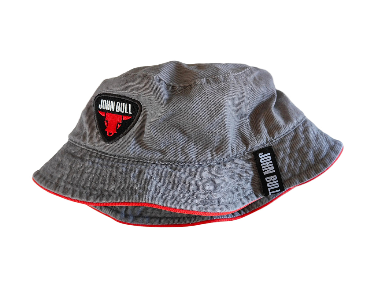John Bull — Grey Bucket Hat Adult size-OSFM