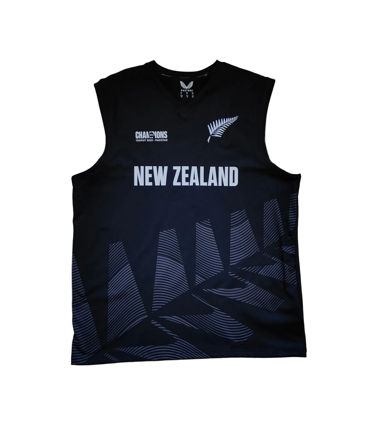 NZ Cricket ICC Champions Trophy 2025 Jersey – Bracewell #4 (Castore, Size XL)