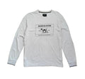 Rodd & Gunn Long Sleeve Logo — White — XL