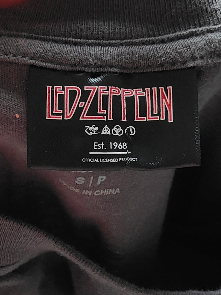 Led Zeppelin Official Tee — Charcoal