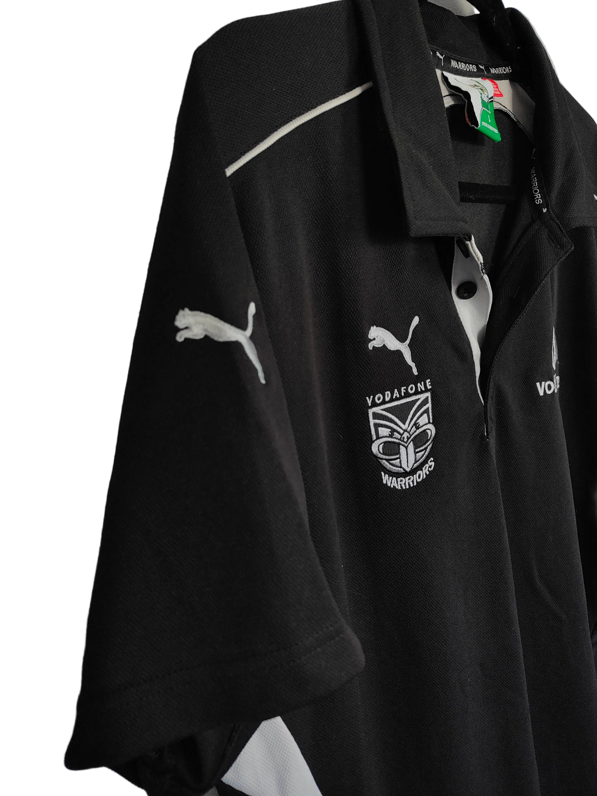Puma Vodafone Warriors NRL Polo Shirt — Size L