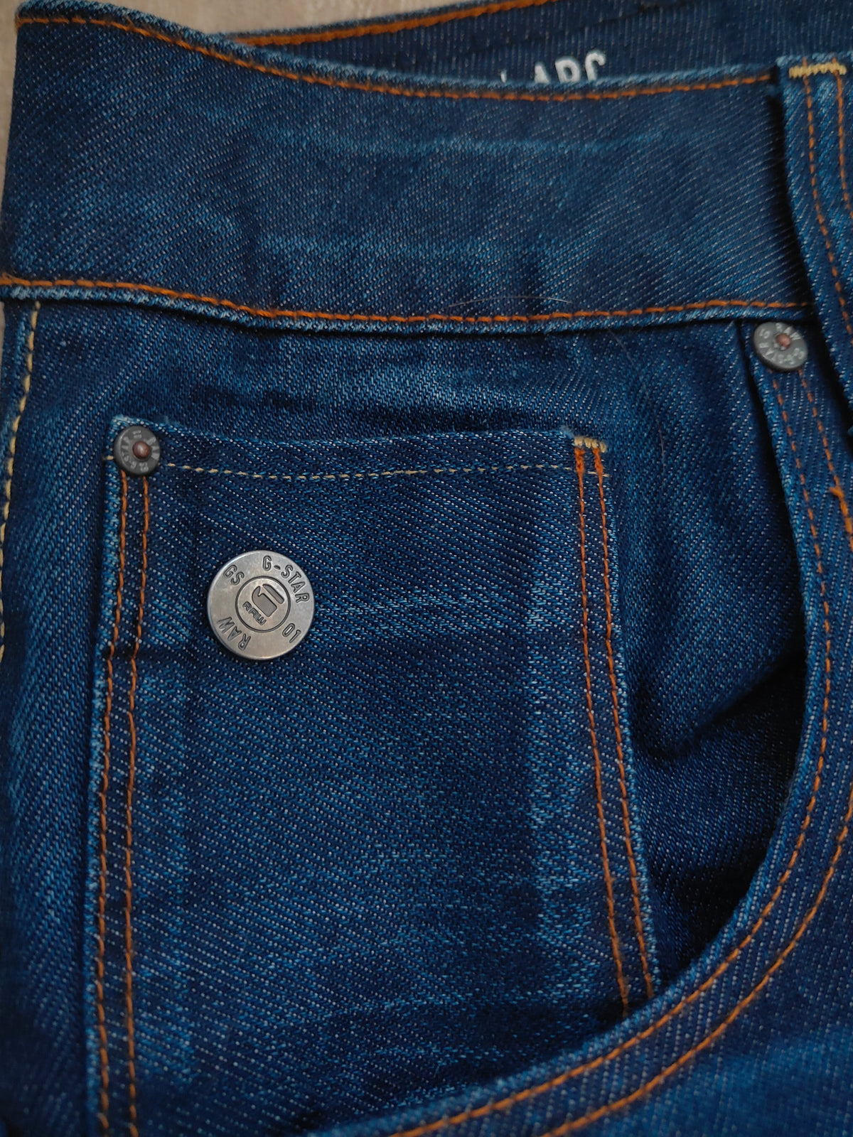 G-Star RAW Arc 3D Slim Jeans — Dark Indigo W40 L34