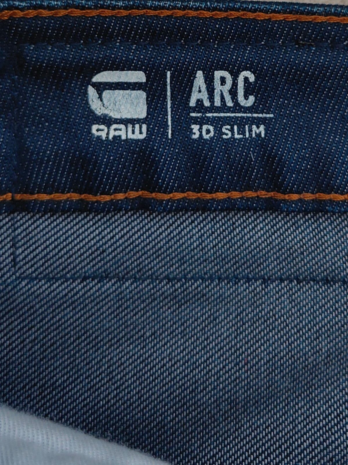 G-Star RAW Arc 3D Slim Jeans — Dark Indigo W40 L34