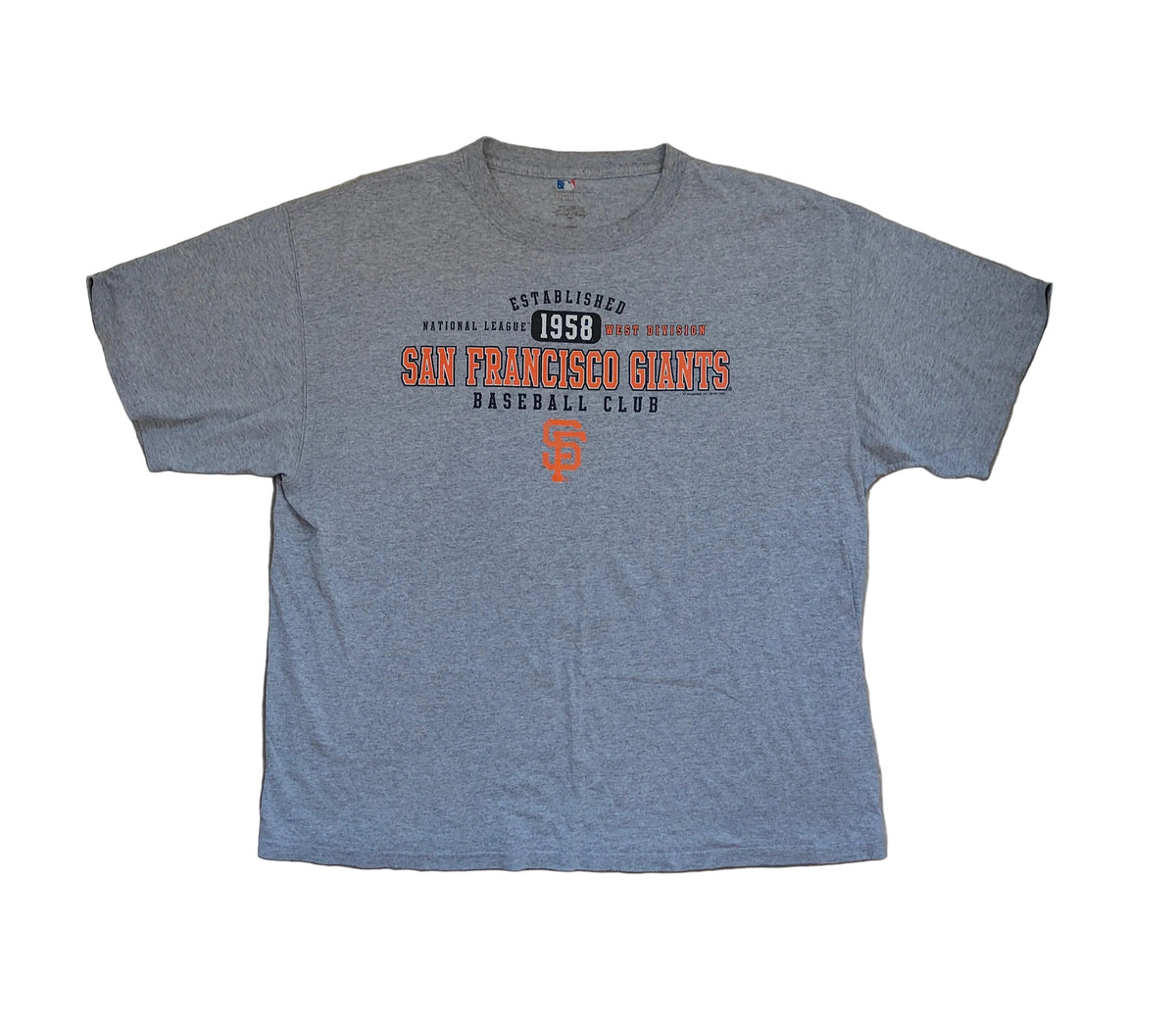 San Francisco Giants Baseball Club Tee — MLB Licensed 2009 · 2XL