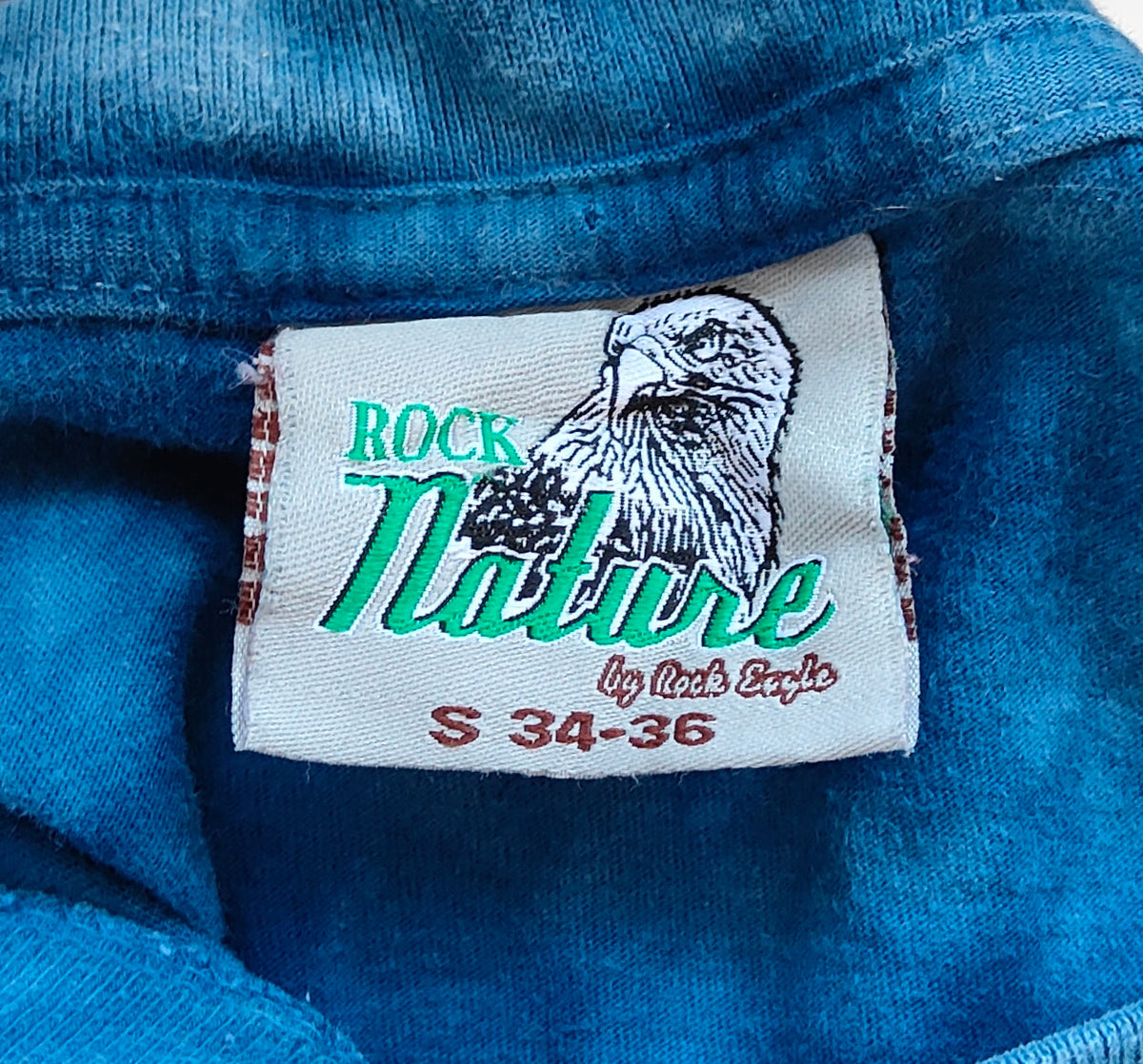 Rock Nature by Rock Eagle Tie-Dye Fantasy Graphic Tee — Size S