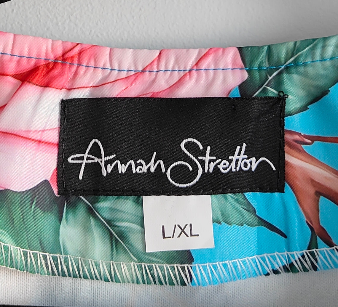 Annah Stretton Floral Hi-Vis Safety Vest – Size L/XL