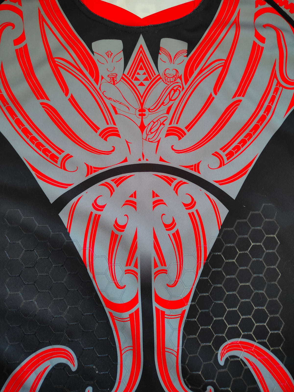 QRL Licensed Indigenous Jersey – Te Hau Marangai #17 (2XL)