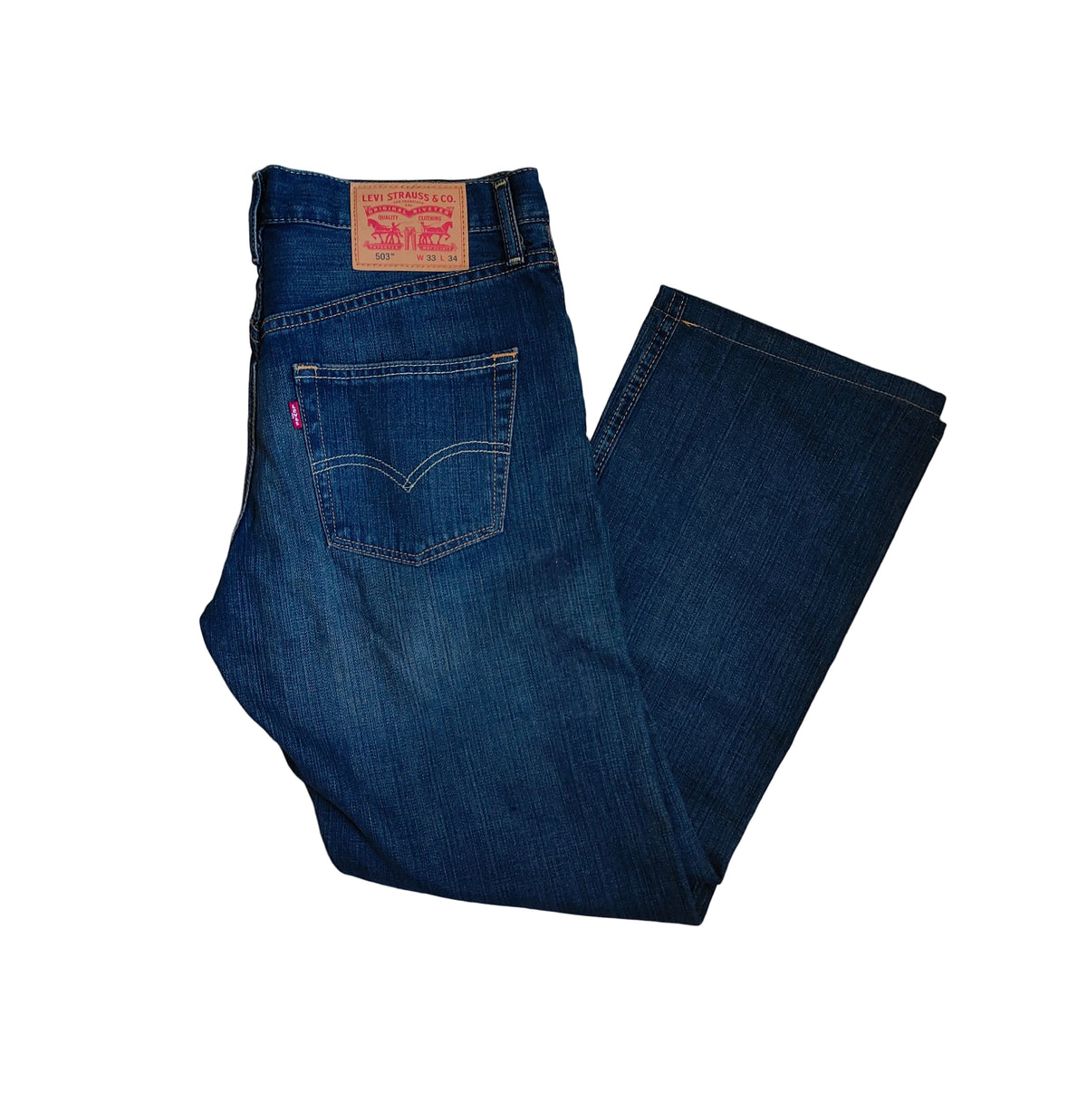 Levi's 503 Jeans – W33 L34 Dark Wash