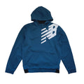 New Balance Oversized NB Graphic Hoodie — M (fits S) — Teal