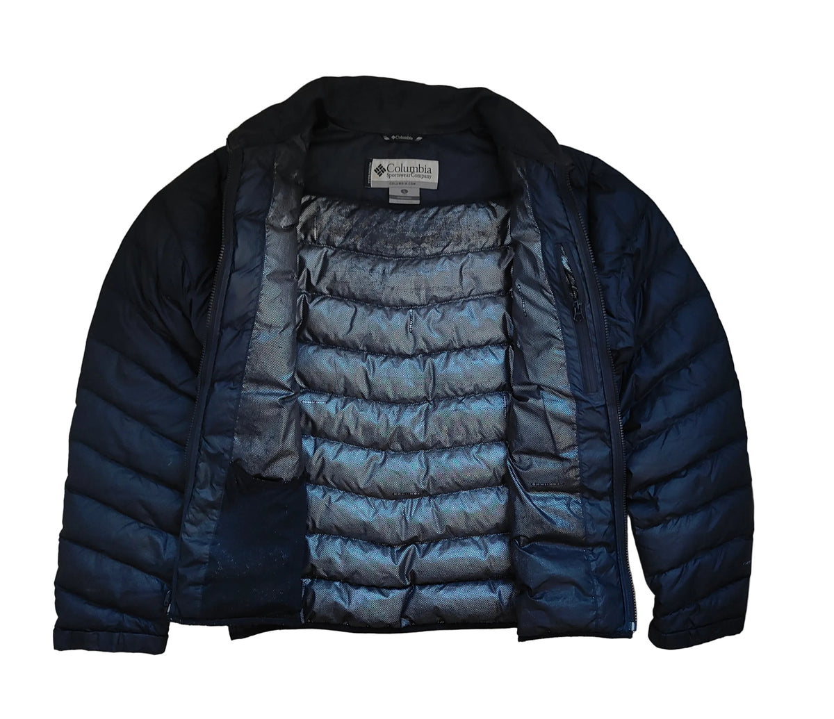 Columbia Titanium Interchange Down Jacket — Men's L — Black