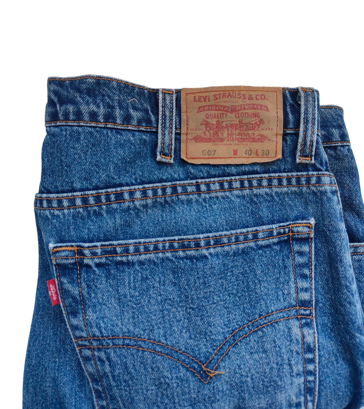 Levi's 607 Regular Straight Jeans — W40 L30
