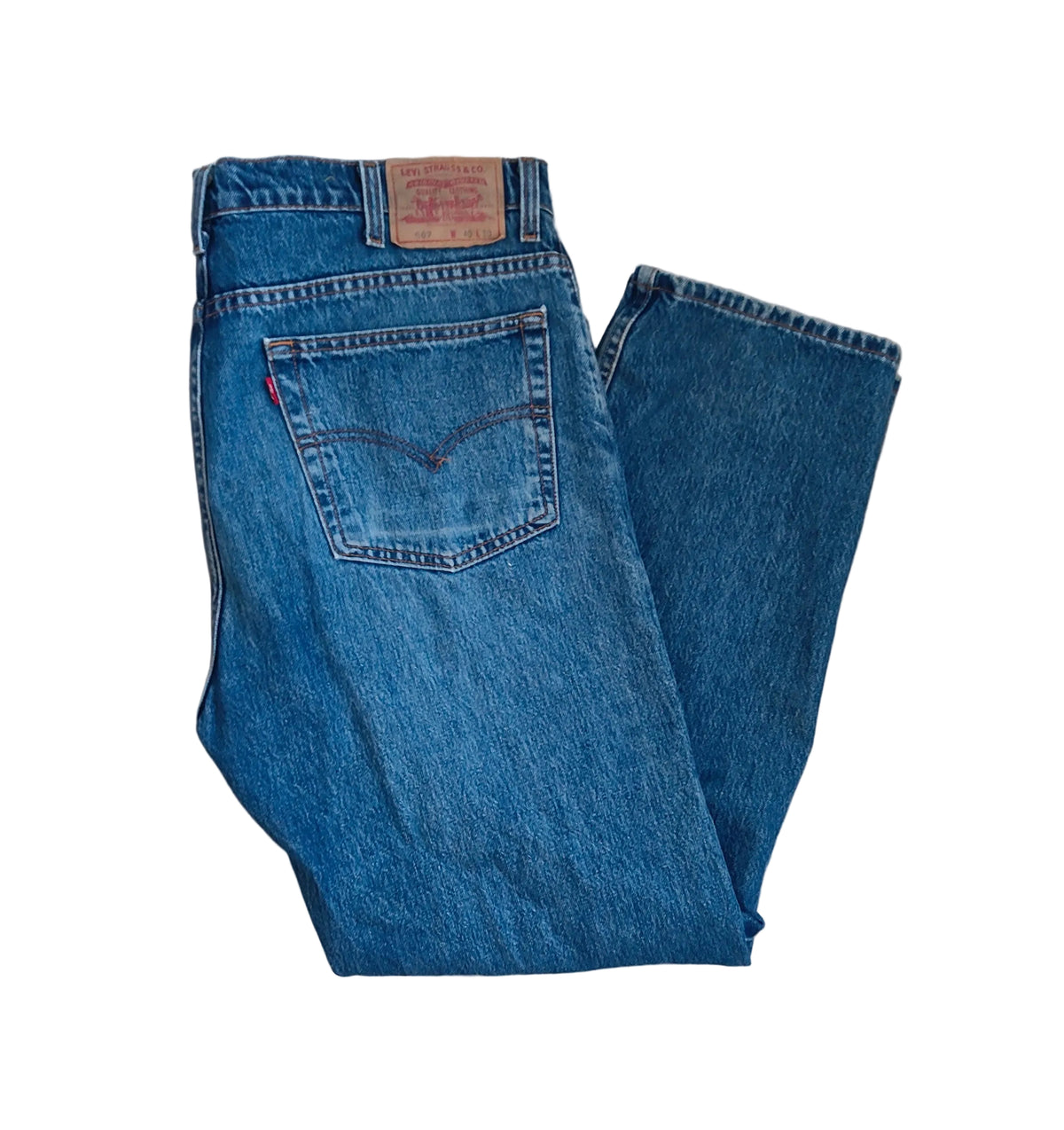 Levi's 607 Regular Straight Jeans — W40 L30