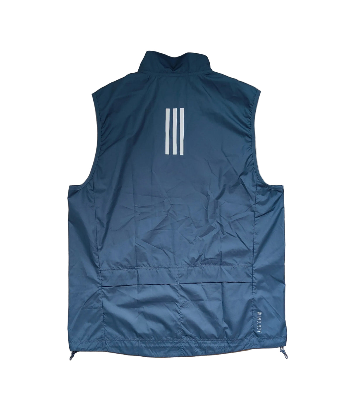 Near New Adidas Wind.Rdy Running Vest – Steel Blue – Size L –