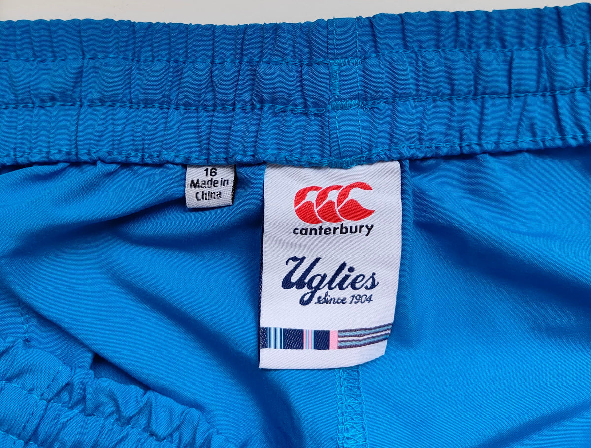 Near new Canterbury Uglies Rugby Shorts – Blue – Women’s Size 16 –