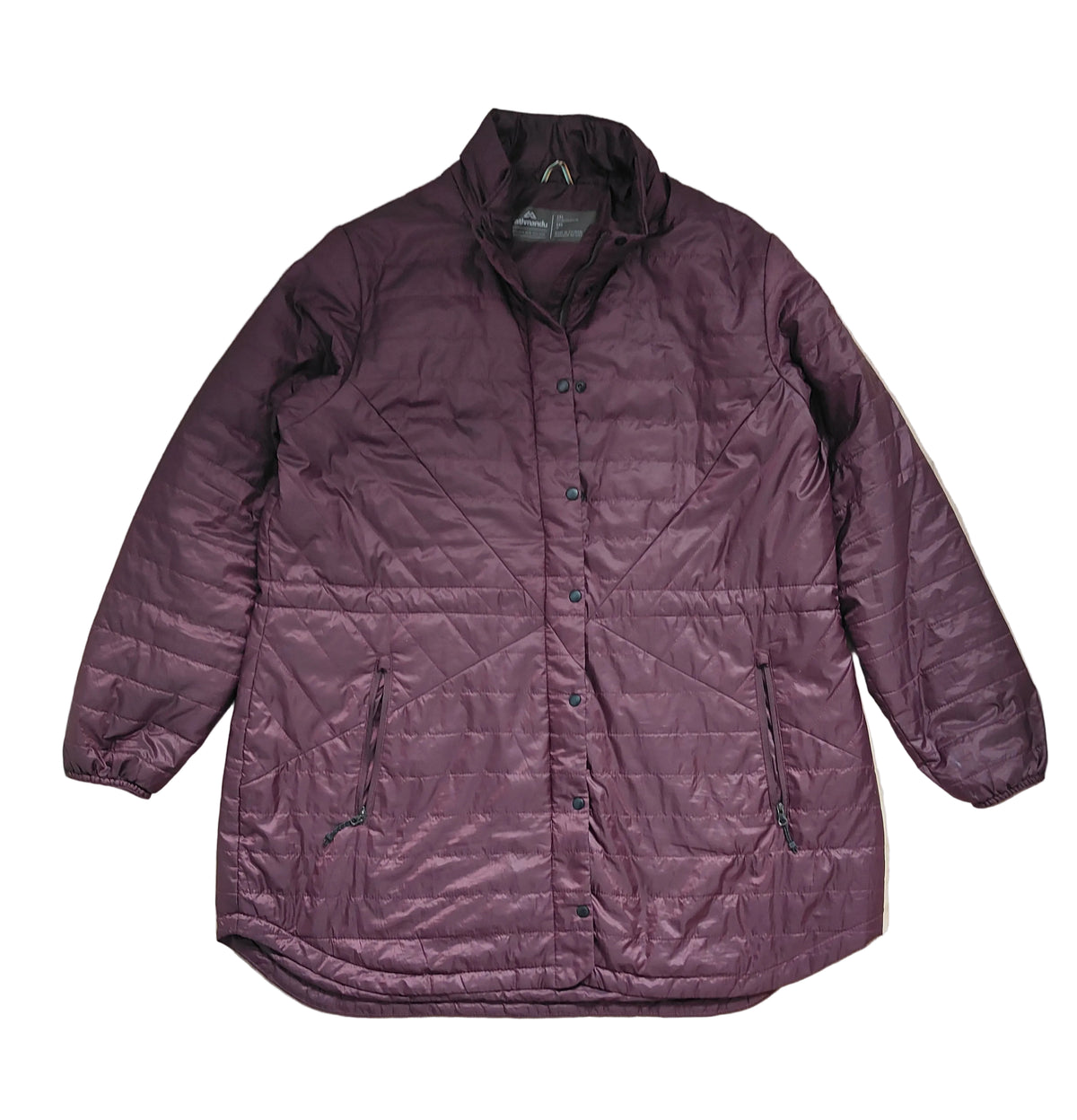 Kathmandu Quilted Insulated Jacket – Plum – Size 2XL –
