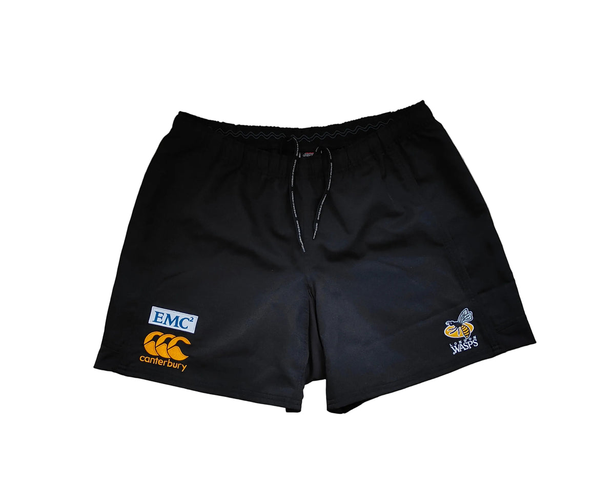 Canterbury London Wasps Rugby Shorts – Black – Size 42