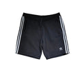 Adidas Originals 3-Stripe Sweatshorts – Black – AU/NZ L