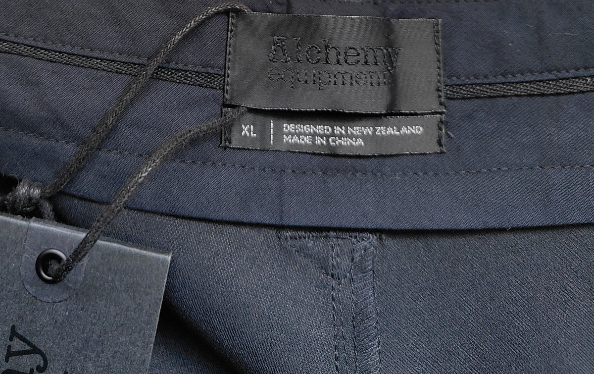 Alchemy Equipment Women's Stretch Tech Chinos – Black XL