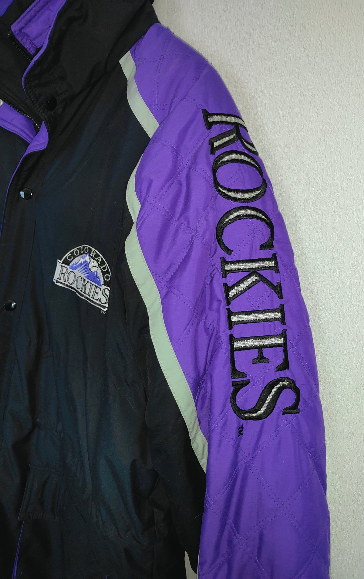 Vintage Colorado Rockies Insulated Starter Jacket– XL