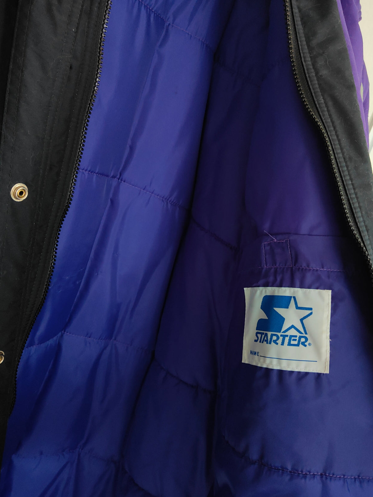 Vintage Colorado Rockies Insulated Starter Jacket– XL