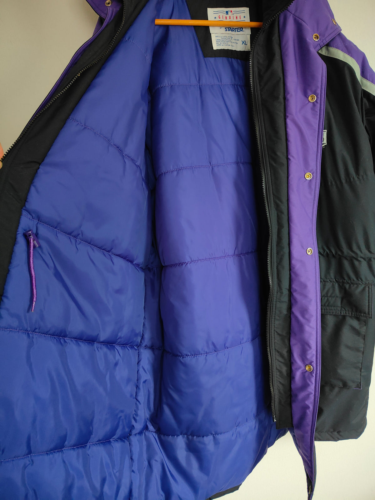 Vintage Colorado Rockies Insulated Starter Jacket– XL