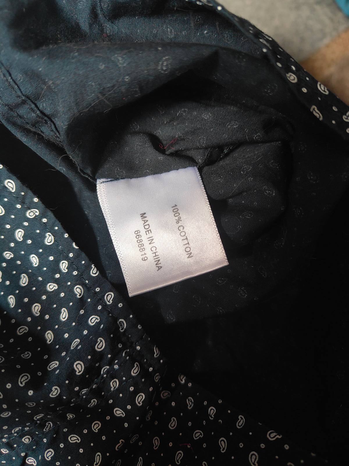 MAC + Ellie Paisley Print Cotton Shirt – Size 6