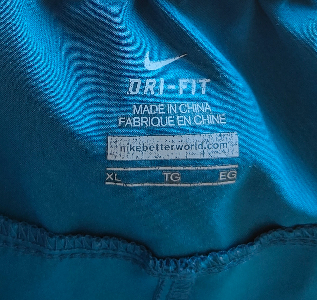 Near New Nike Dri-FIT Training Shorts — Teal