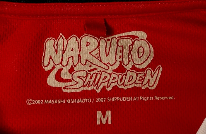 Naruto Shippuden Akatsuki Shinobi Organisation Jersey — Size M