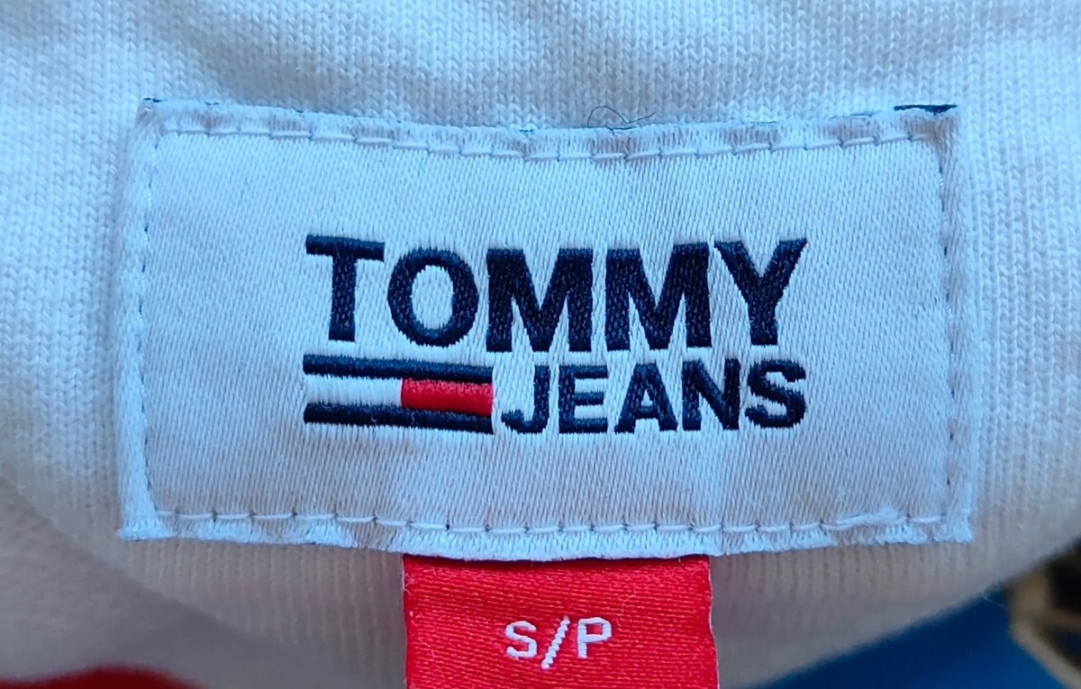 Tommy Hilfiger Striped Rugby Polo — Men's Small (Oversized Fit)