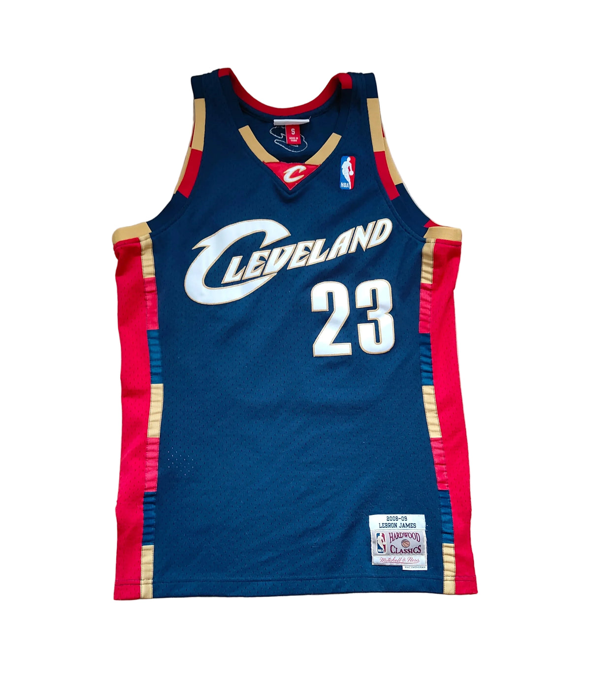 Mitchell & Ness LeBron James Cleveland Cavaliers 2008-09 HWC Swingman Jersey — Men's Small
