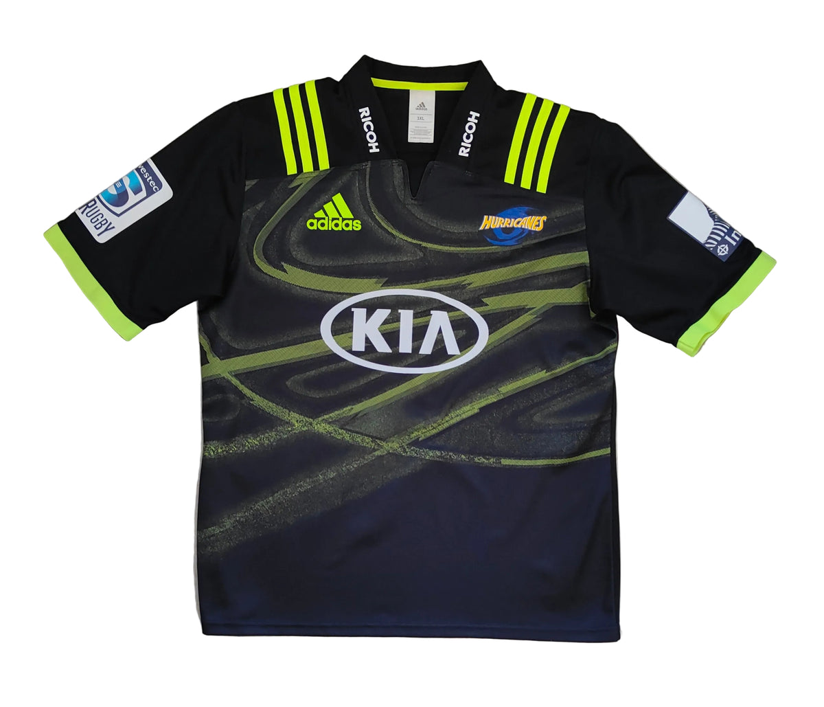Adidas Hurricanes Super Rugby Jersey — 3XL