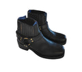 Thomas Cook x Johnny Reb Leather Harness Ankle Boots – Size 9.5 EW