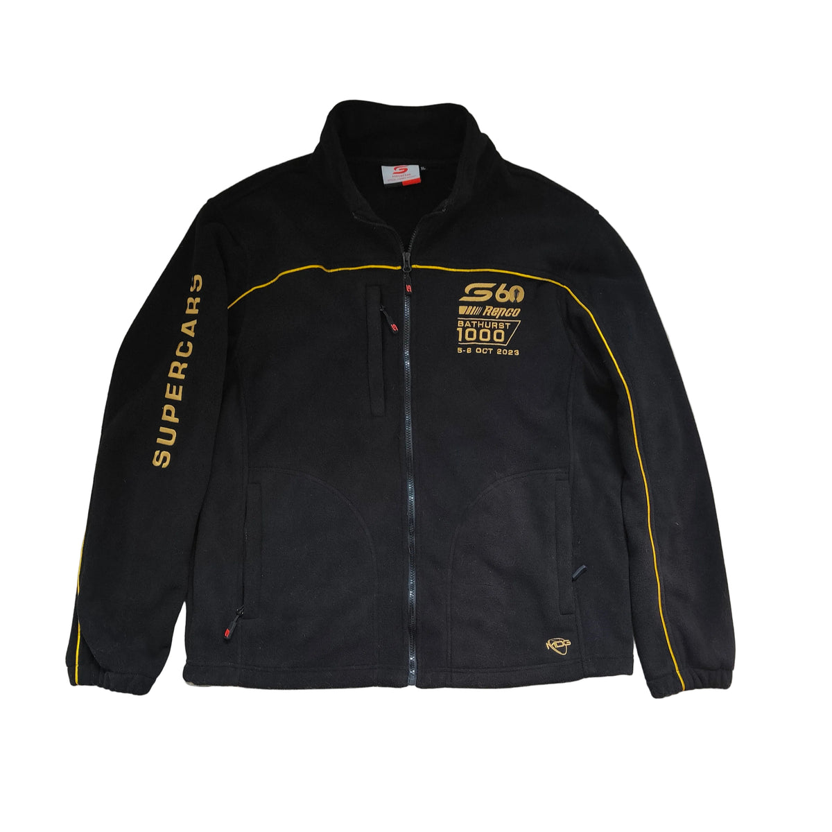 Supercars Repco Bathurst 1000 60th Anniversary Zip Fleece Jacket – XL