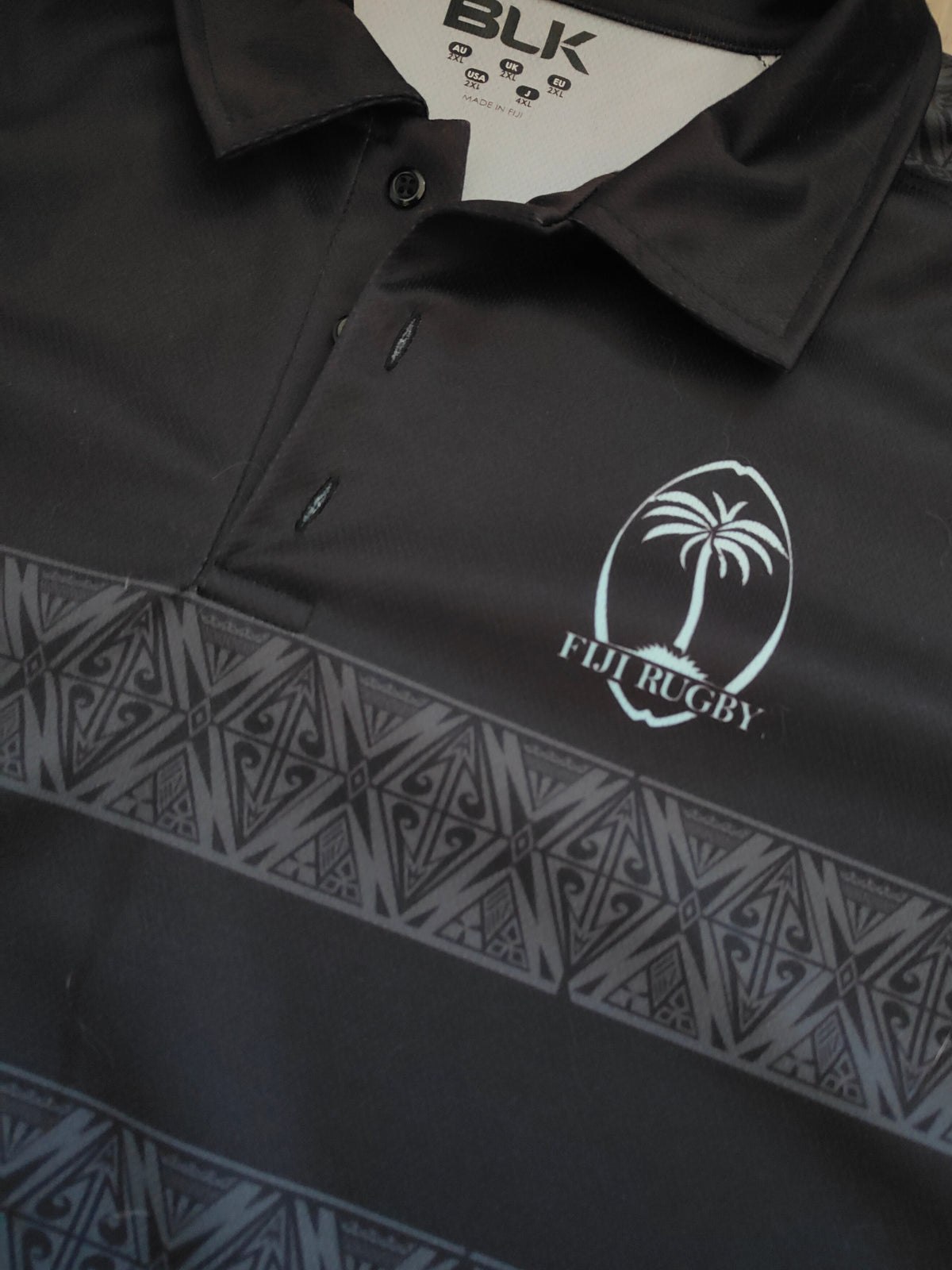 BLK Fiji Rugby Jersey – Black – Size 2XL