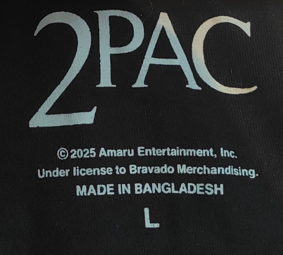 Tupac Shakur Photo Grid Tee – Black