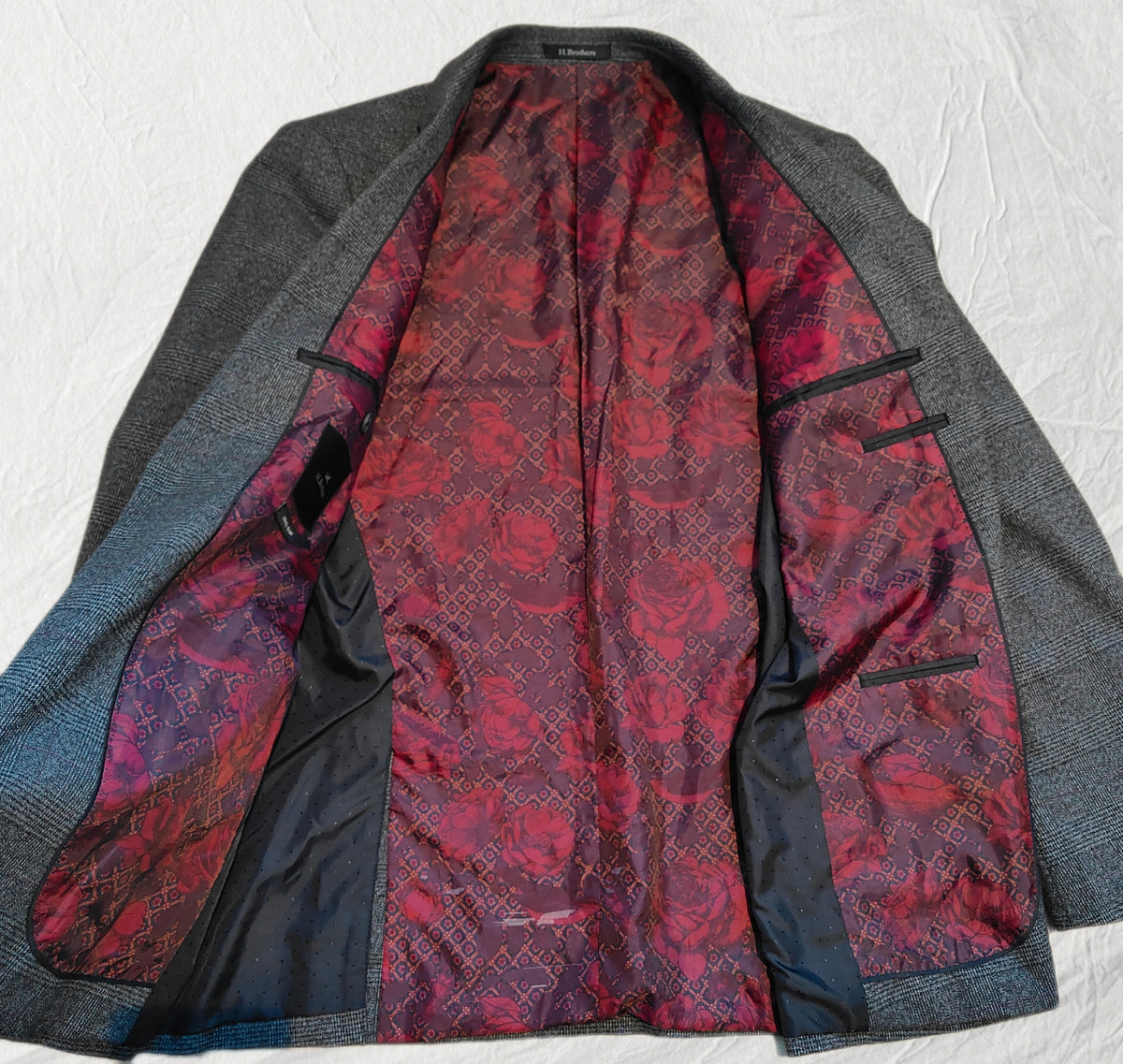H.Brothers Stretch Slim Blazer – Men's M