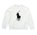 Polo Ralph Lauren Big Pony Crewneck Sweatshirt — White / Size L