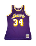 LA Lakers #34 Shaquille O'Neal NBA Jersey – Men's XL