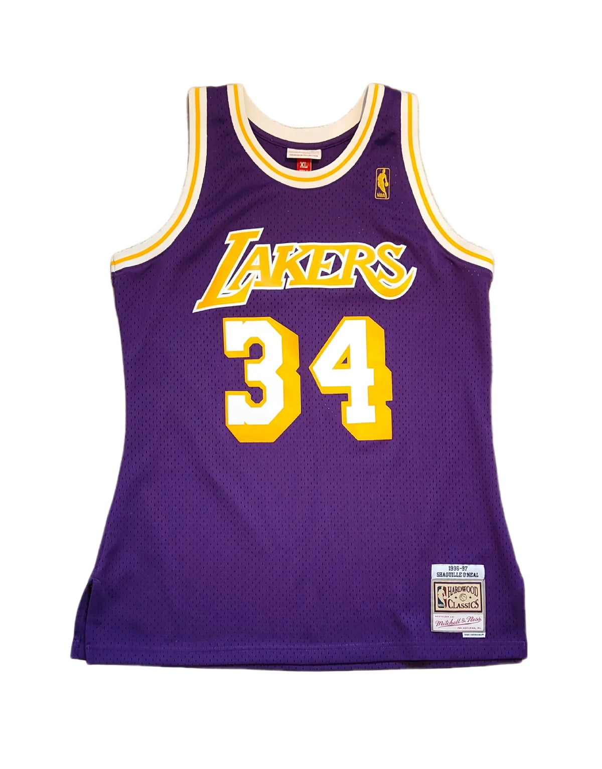 LA Lakers #34 Shaquille O'Neal NBA Jersey – Men's XL