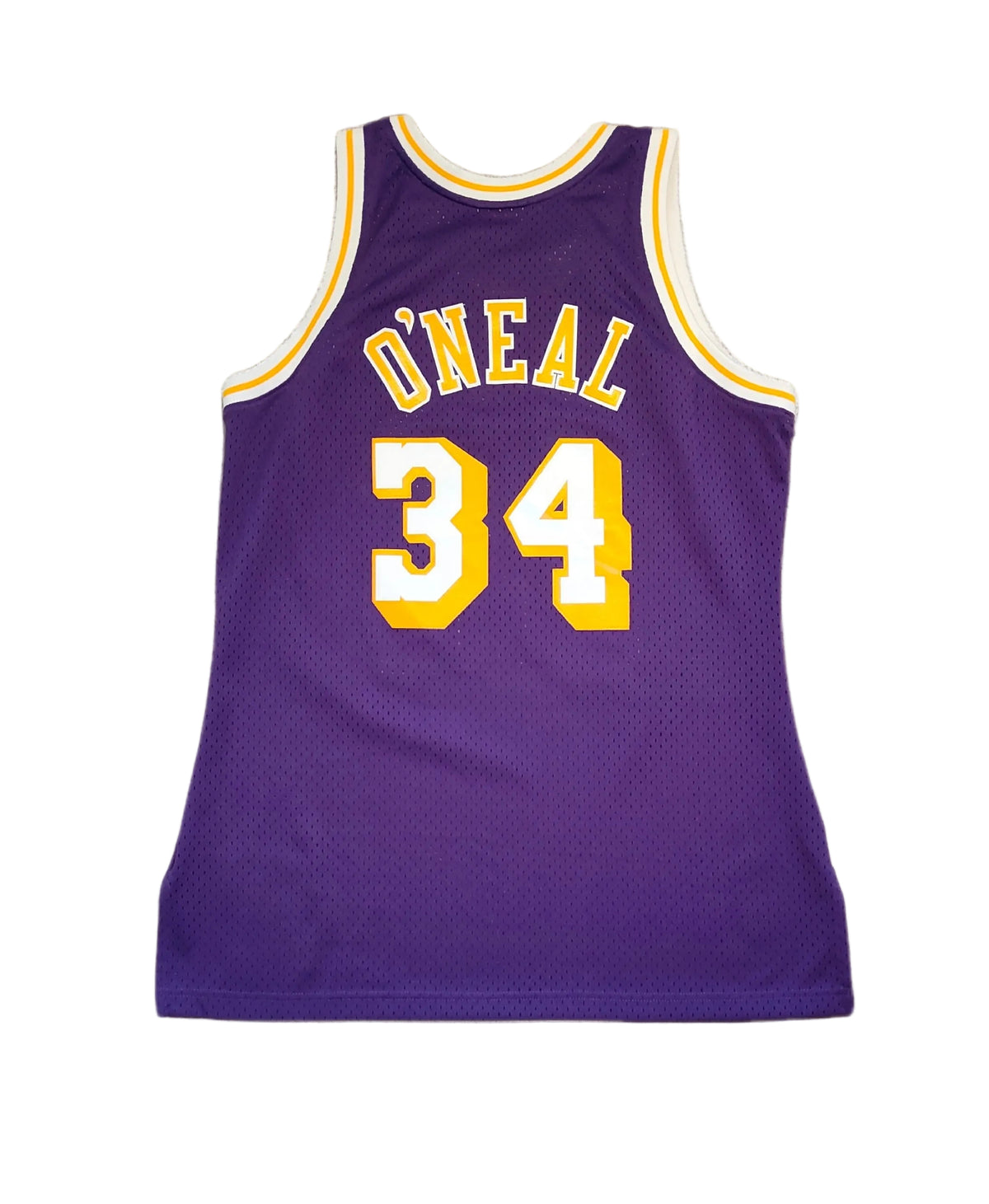 LA Lakers #34 Shaquille O'Neal NBA Jersey – Men's XL