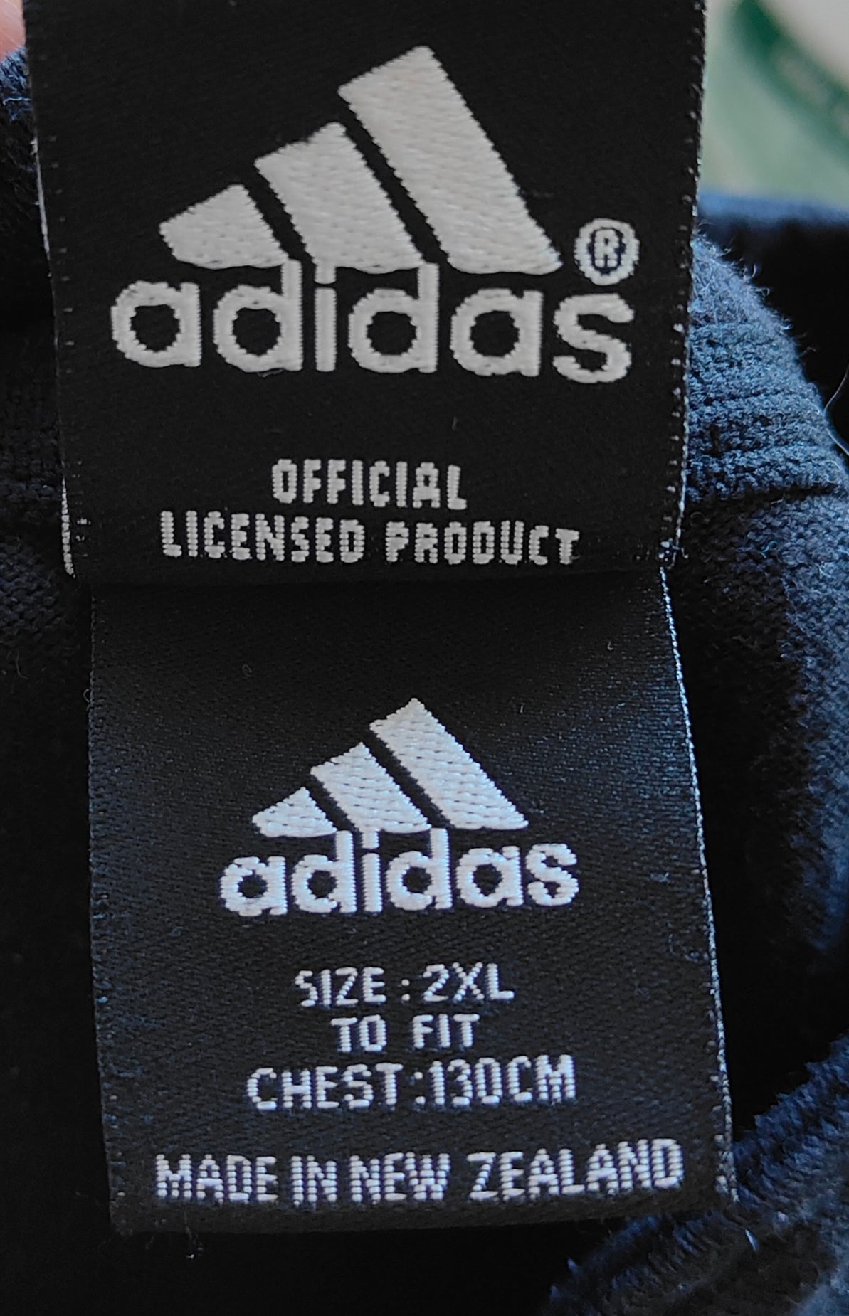 All Blacks 2003 Rugby World Cup Jersey - Size 2XL