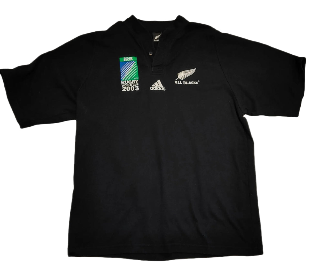 All Blacks 2003 Rugby World Cup Jersey - Size 2XL