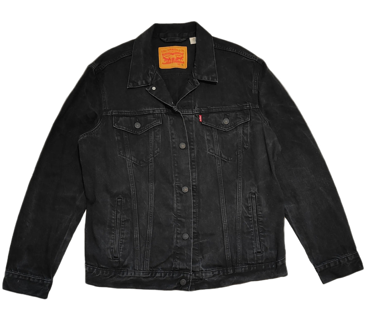 Levi Strauss Denim Jacket – Black (Men's XL)