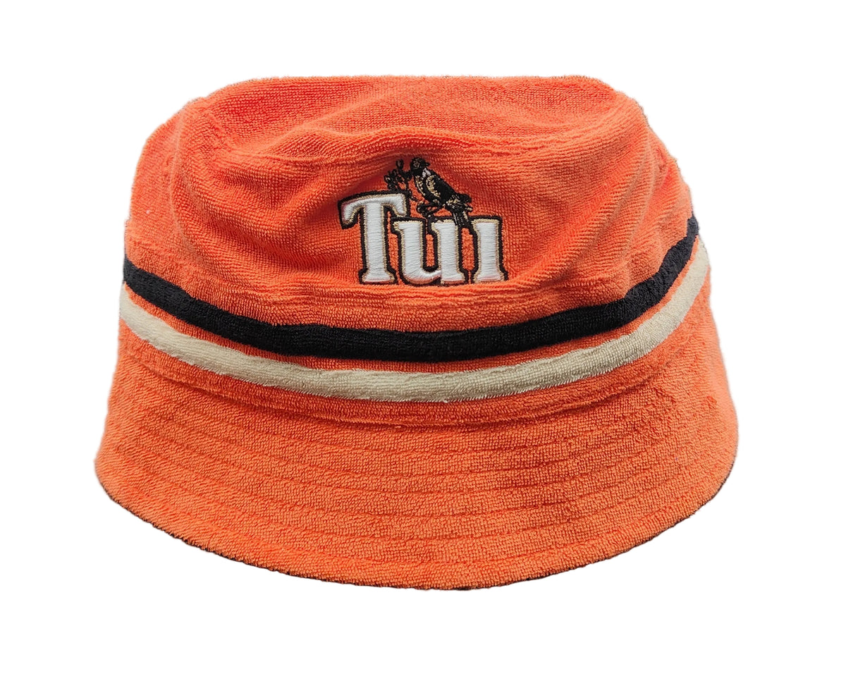 Tui Beer Terry Towelling Bucket Hat — Orange